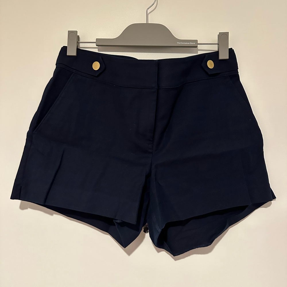 Loft Navy Marisa Shorts